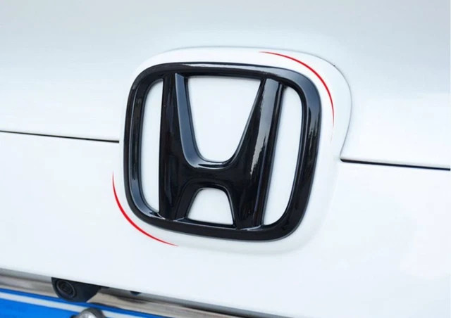 3PC Black Front Steering Rear Badge H Emblem Fits 2018-2022 Honda Accord Sedan gallery