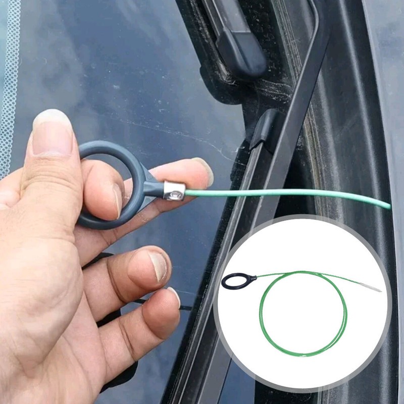 Car Drain Cleaner Flexible Scupper Clean Brush Tool Wiper Wheel Sunroof Dredge gallery