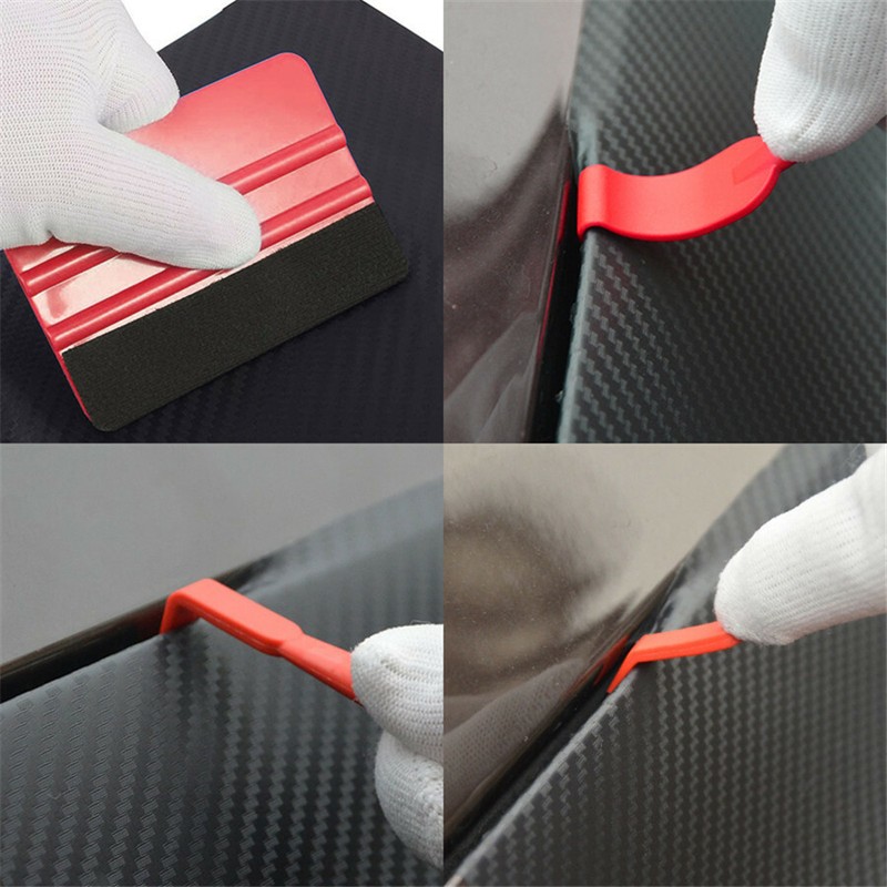 Car Truck Window Film Tint Tools Squeegee Scraper Blue Auto Accessories 13Pcs gallery
