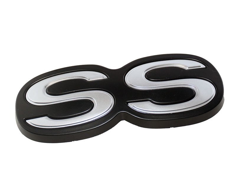 one pc white rear emblem badge fits for 1971 ss super sports