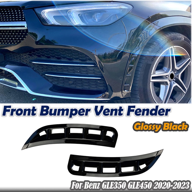 For Benz GLE350 GLE450 W167 2020-2022 Front Wheel Bumper Vent Hood Fender Cover