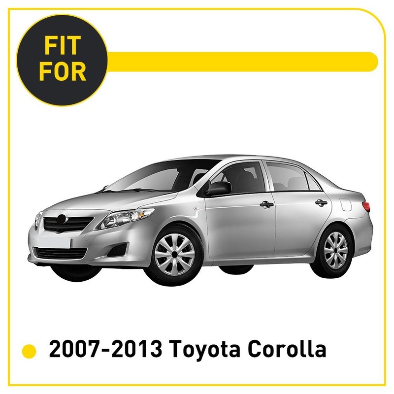 For Toyota Corolla 2007-13 Front Hood Rubber Seal Strip Genuine 53395-02030 1-3X gallery