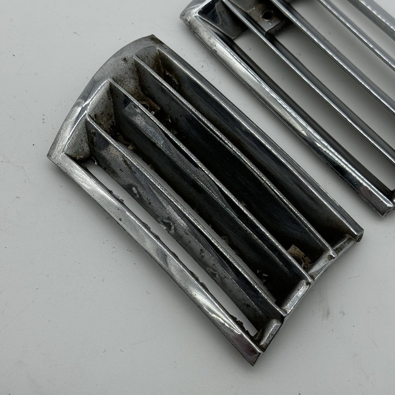 1969-1972 Porsche 911 912 Horn Grill Pair LWB Left & Right CHROME gallery