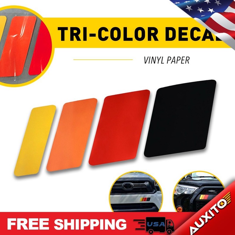 For Toyota all Tacoma 13-Inch Retro NEW Four-Wave Neo Stripe Style Decal Sticker