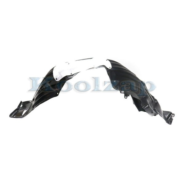 CAPA Fits 15-17 Sienna Front Splash Shield Inner Fender Liner Panel Left Driver