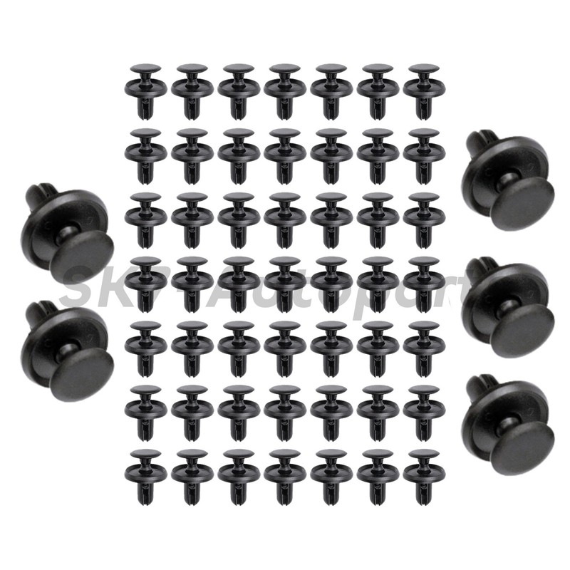 50Pcs MR288150 Push Clips for Mitsubishi Subaru Bumper and Fender Liner gallery