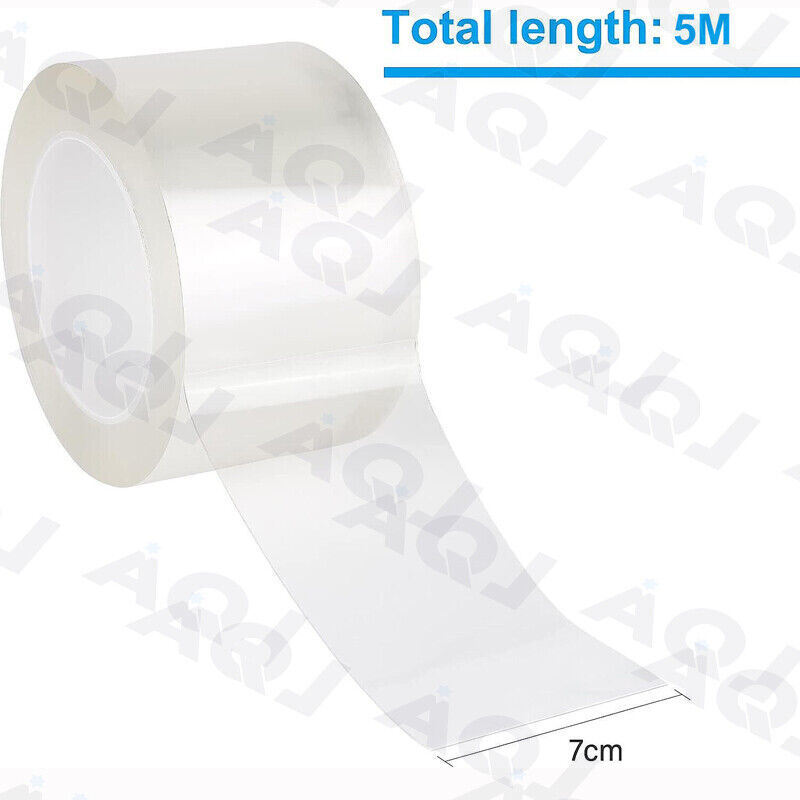 For Ford Car Door Plate Sill Scuff Cover Scratch Decal Sticker Protector Clear gallery