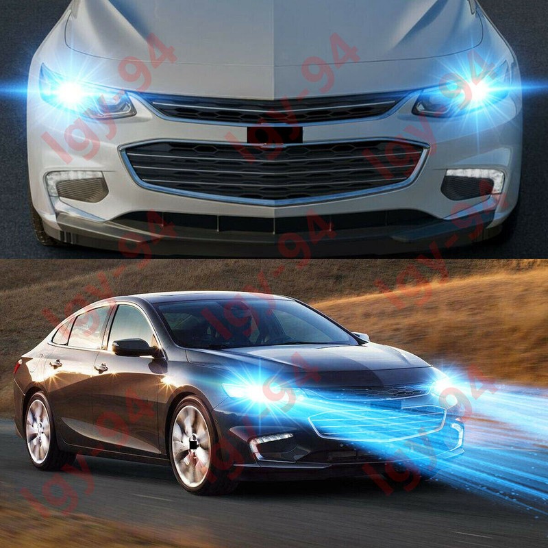 For Chevy Malibu 2016-2018 – 2PC 8000K LED Headlights Bulbs High/Low Beam Kit