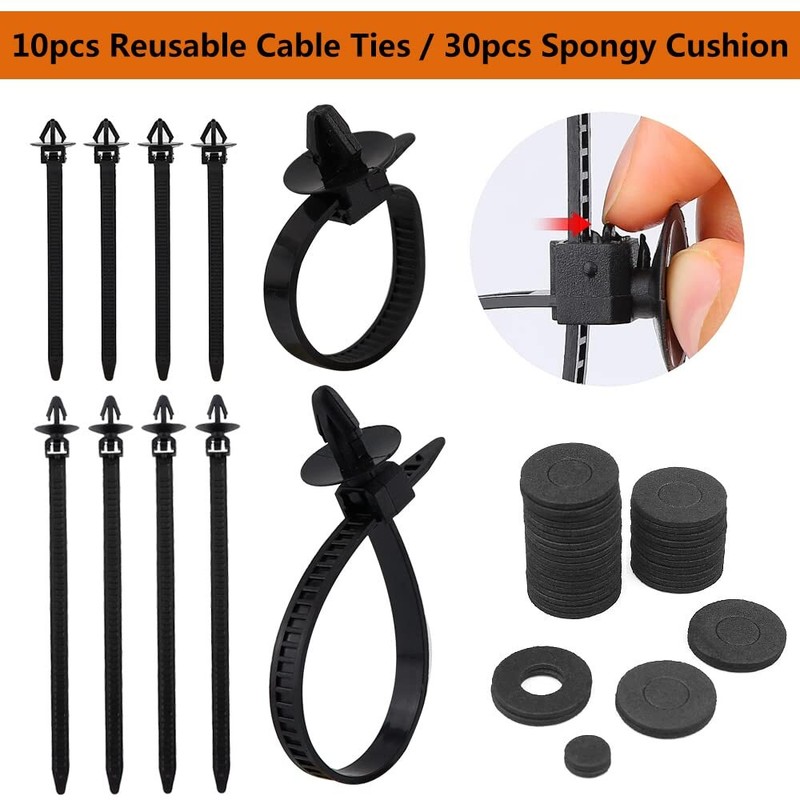 1000PCS Car Retainer Clips Auto Fasteners Push Trim Clips Pin Rivet Bumper Kit gallery