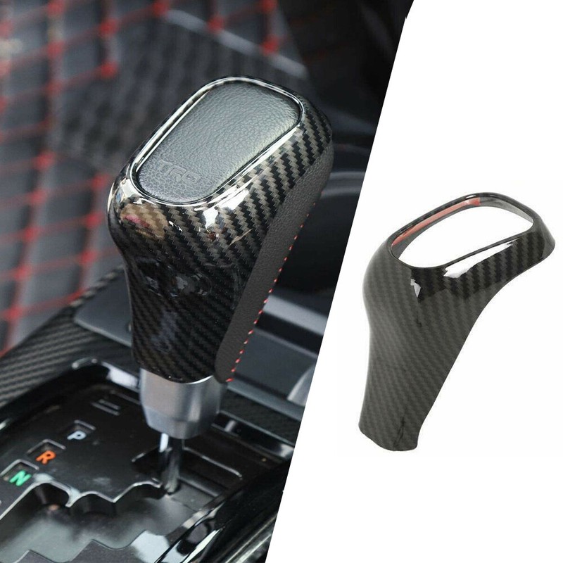 Interior Center Gear Shift Head Knob Cover Trim ABS For 4runner TRD 2010+ Carbon gallery