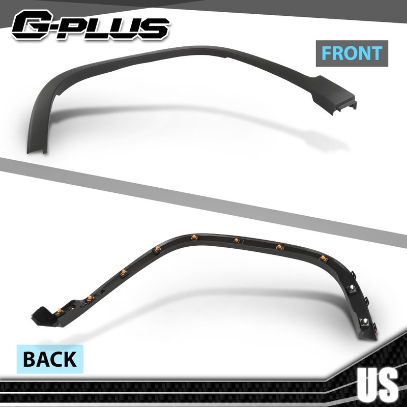 Fit For 2019-2021 2022 Jeep Cherokee Front LH RH Side Fender Flare Wheel Molding gallery