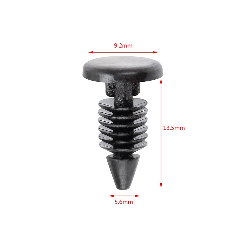 10 Car Dashboard Lower Door Rubber Weatherstripping Retainer Clip for Chrysler