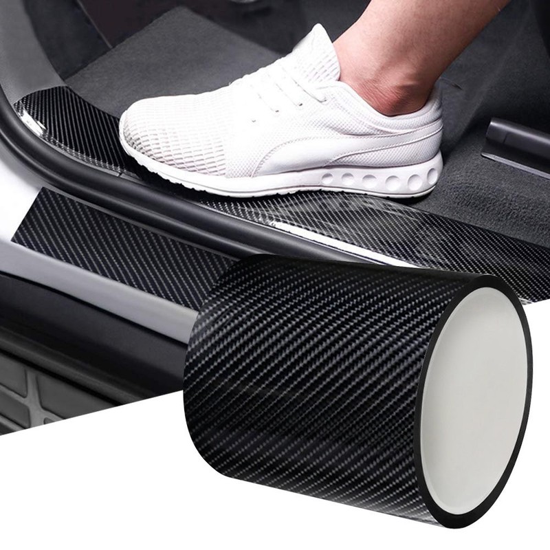 3M*10CM Anti Scratch Scuff Cover Decal Sticker Protector Carbon Fiber Universal