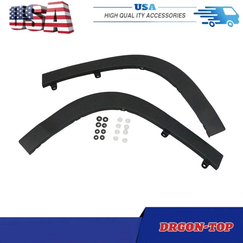 For 2014-2019 Toyota Highlander Rear Left Right Fender Trim Molding Moulding