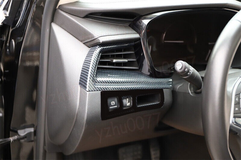 Carbon Fiber Look Center Console Molding Cover Trim For Cadillac XT5 2017-2024 G gallery