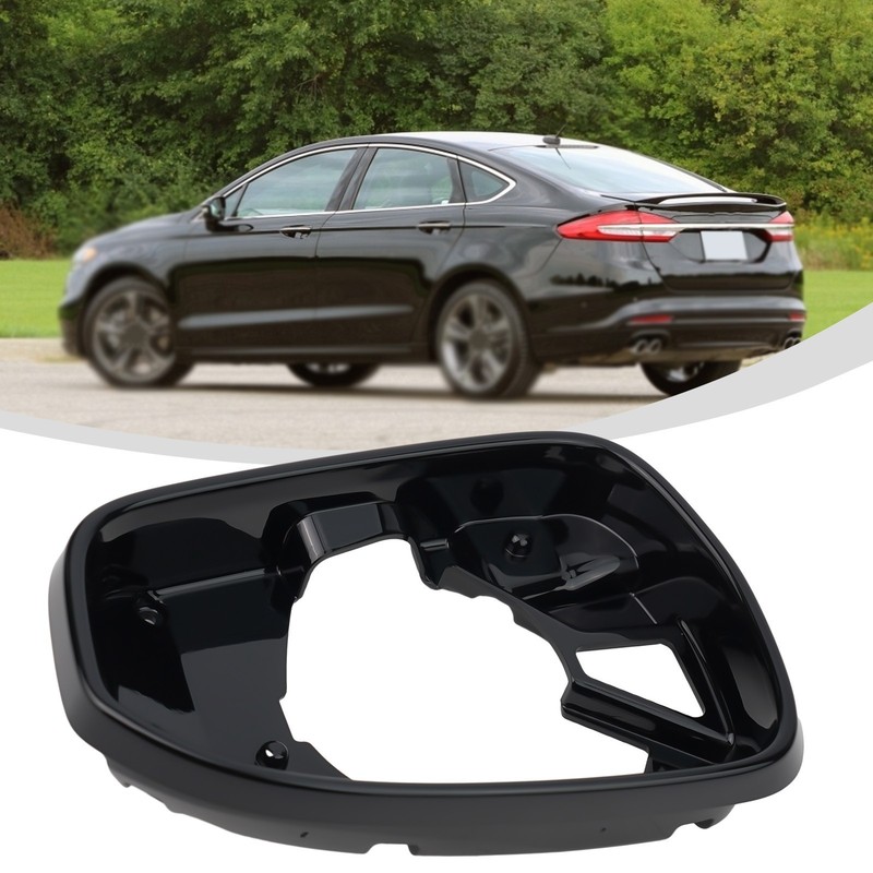 Easy to install Black Replacement Mirror Frame for Ford Fusion 2013 2020 gallery