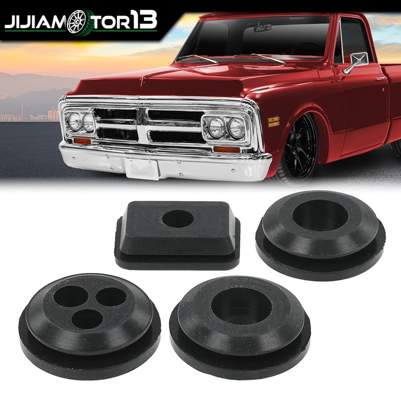 4x Firewall Rubber Grommet Set Fit For 67-72 Chevy GMC Truck C/K Suburban Blazer