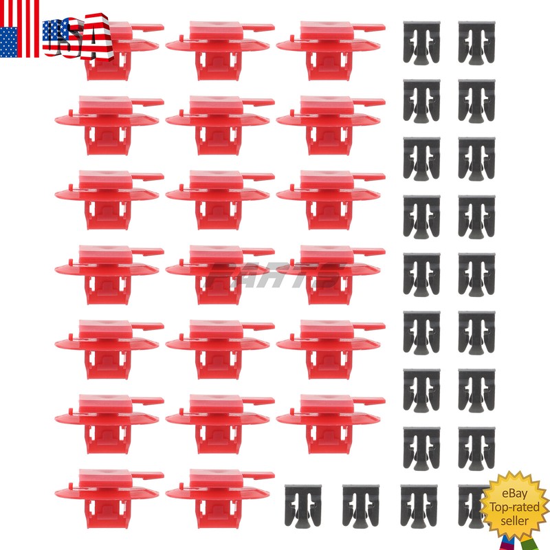 20pcs Interior-Lower Center Pillar Trim Retainer Fits Buick 11547026