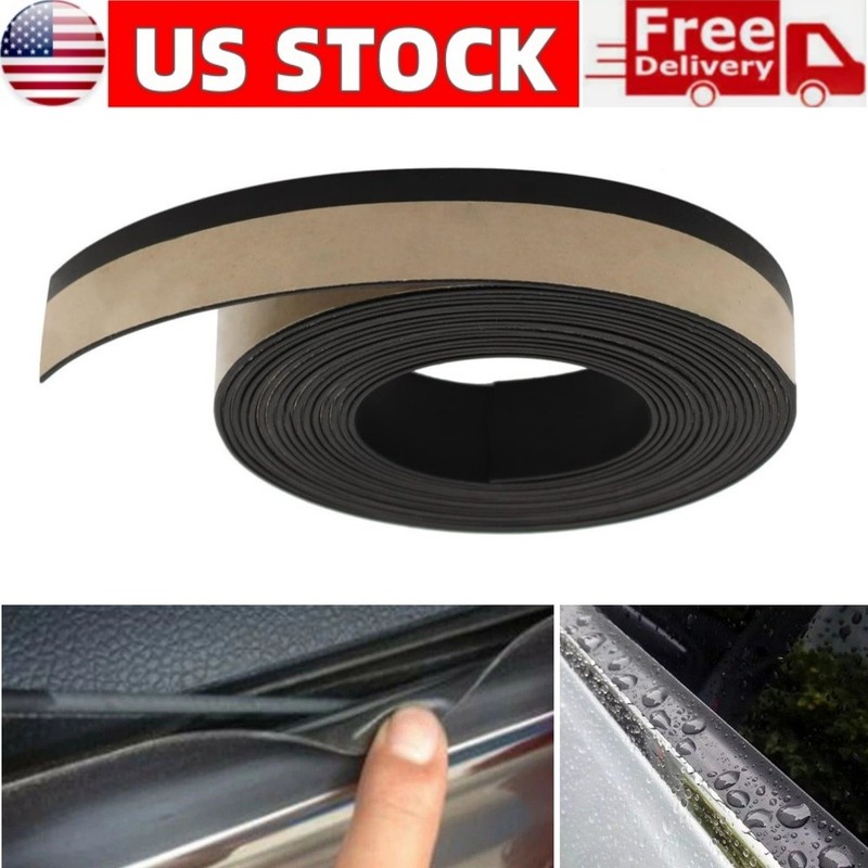 4M*20MM Rubber Seal Strip Molding Edge Trim Car Door Window Protector Guard Part