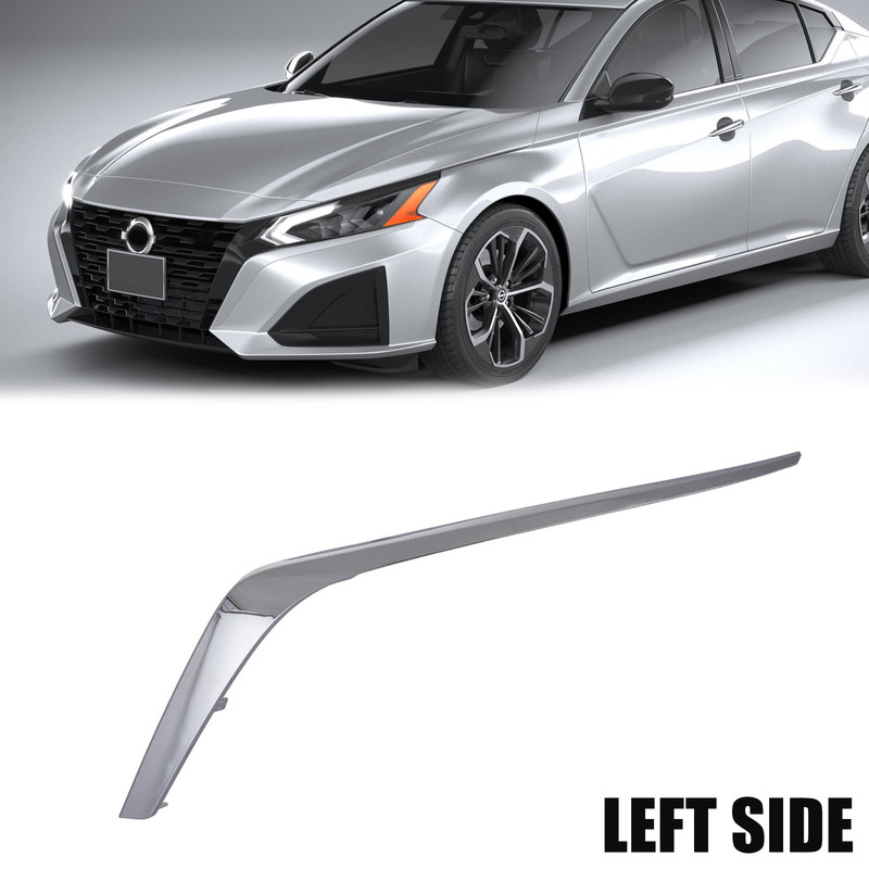 Grille Molding Trim Driver Side Left For 2023-2024 23 Nissan Altima 620759HF0A