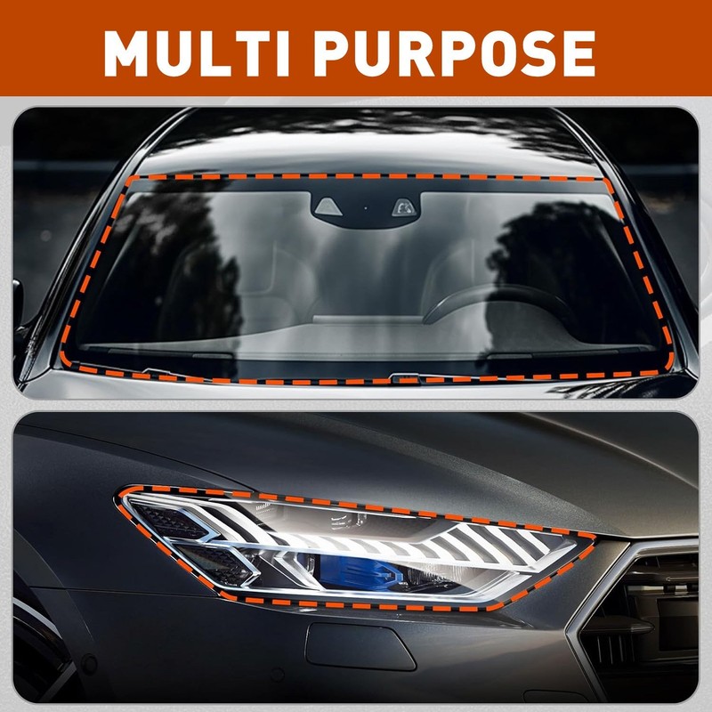 Headlamp Glue Black Butyl Rubber Glue Headlight Sealant Waterproof durable gallery