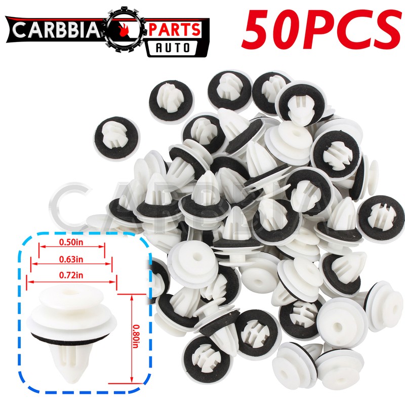 50PCS Door Trim Panel Retainers Clips Fits For Toyota Lexus 90467-A0005