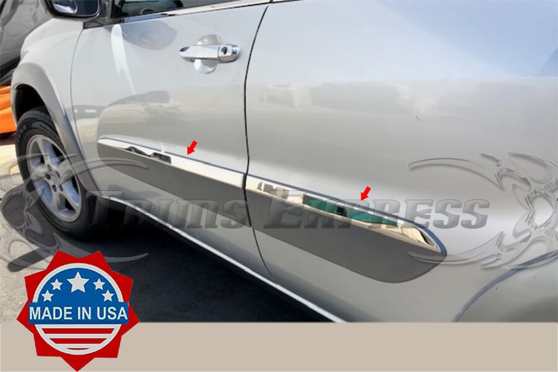 fits:2001-2005 Toyota RAV4 Flat Body Side Molding Trim top thin 1" wide 4Pc gallery