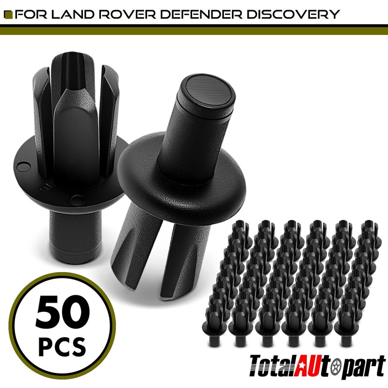 50x Fastener Pillar Rocker &Floor Moulding for Land Rover Defender Discovery 8mm