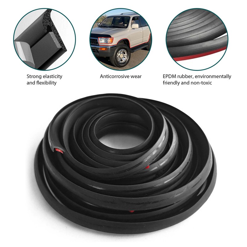 Premium Universal car seal strip black High temperatureresistance Weatherstrip gallery