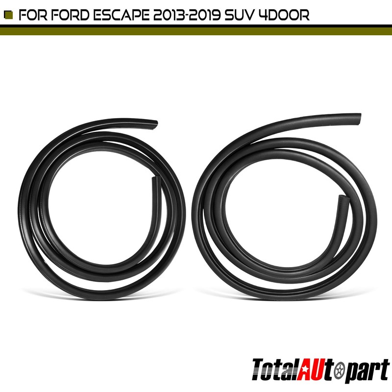 2x Door Weatherstrip Seal for Ford Escape 2013-2019 SUV 4Door Front Left & Right