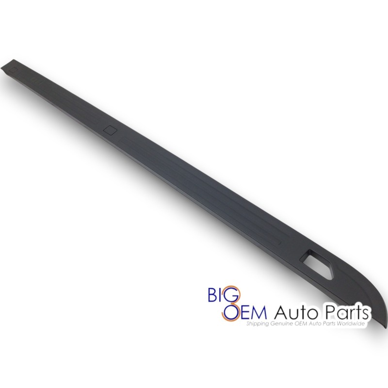 OEM new Silverado Sierra Truck HD Dually 8' Long Bed Rail Cap black Moldings Set gallery
