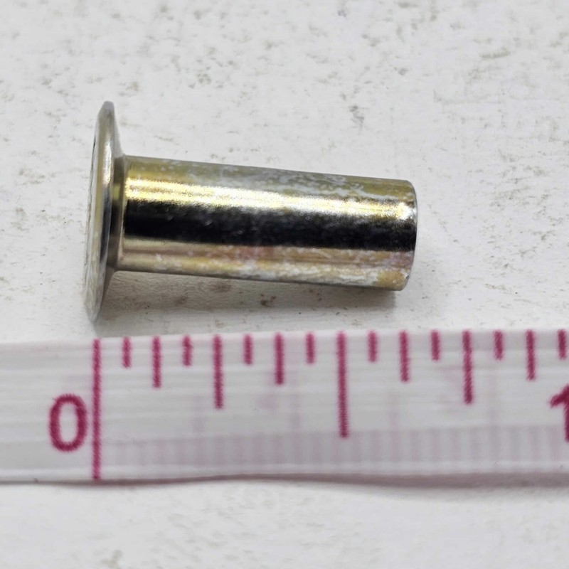 10-10 Brake Liner Rivets Round Head 1/2 Head Diameter 8/16 Inch Long 100 Units gallery