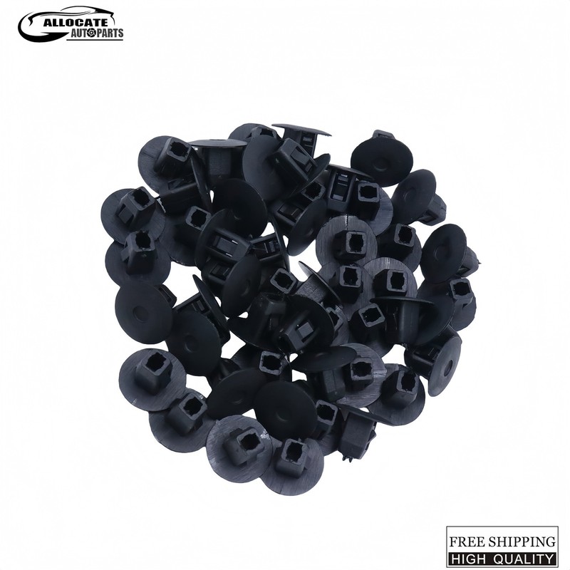 50x Fender Apron Grommet Nut Clips For Acura Integra RDX RLX MDX TLX TSX IDX