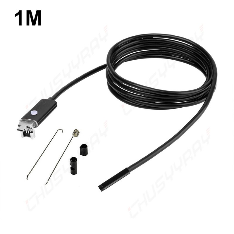Endoscope 7MM 5M HD USB Android PC 2in1 Car Inspection Camera Scope Waterproof gallery