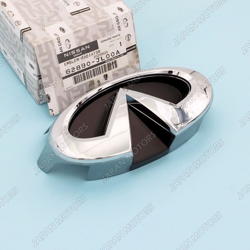 Genuine 2008-15 INFINITI Coupe Q60 G37 Front Radiator Grille Emblem 62890-JL00A gallery
