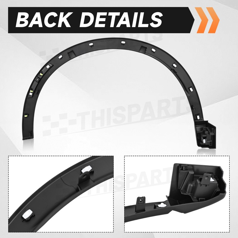 For Honda CR-V 2023-2025 Wheel Arch Fender Flare Trim w/Clips Front Left Right gallery