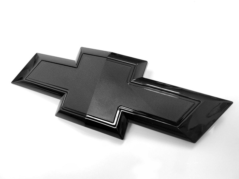 OEM 2022+ Front Grille Bowtie Emblem fits Chevrolet Silverado 1500 Gloss Black gallery