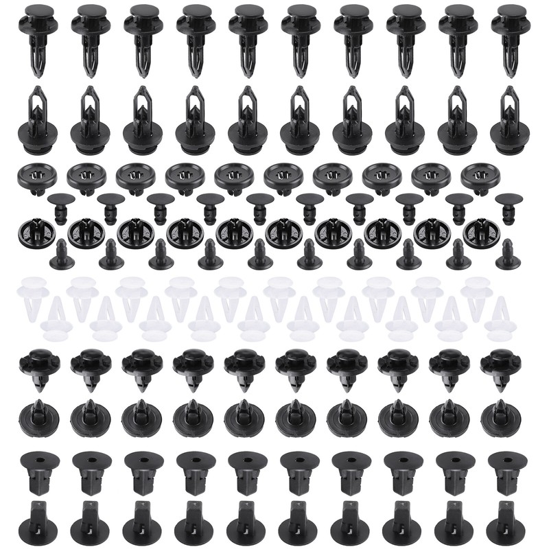 100x For TOYOTA LEXUS Trim Panel Clips Bumper Fender Push Pin Rivet 7 8 9mm gallery