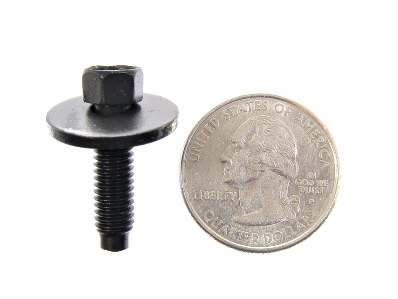 TOYOTA TRUCK Body Bolts & U-nut Clips- M6-1.0 x 22mm- 8mm Hex- 20pcs (10ea) #137 gallery