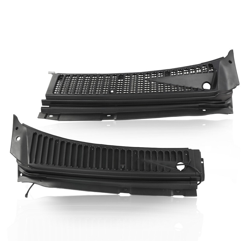 Windshield Window Wiper Cowl Cover Panel Black Fit For 1999-2007 Ford F250 F350