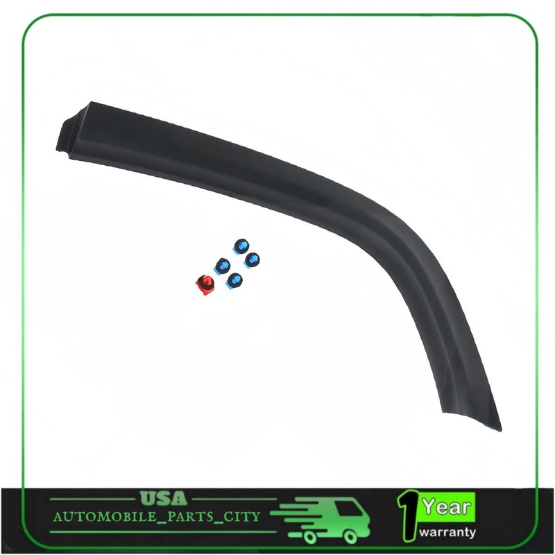 Wheel Opening Molding Fender Flare For 17-25 Jeep Compass Rear Left Driver Side