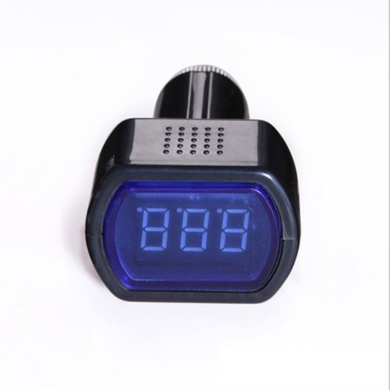 LED Digital Volt Voltage Meter Car Cigarette Lighter Volt Voltage Gauge 12V 24V gallery