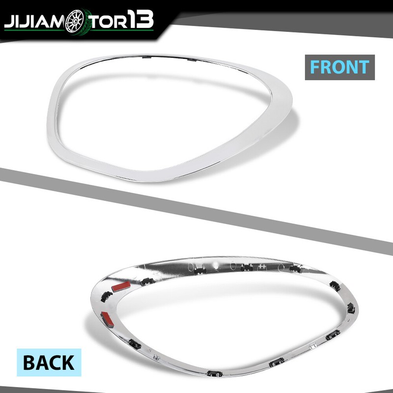 Fit For 2011-2016 Mini Cooper Countryman Headlight Bezels Left Side Chrome Hand gallery