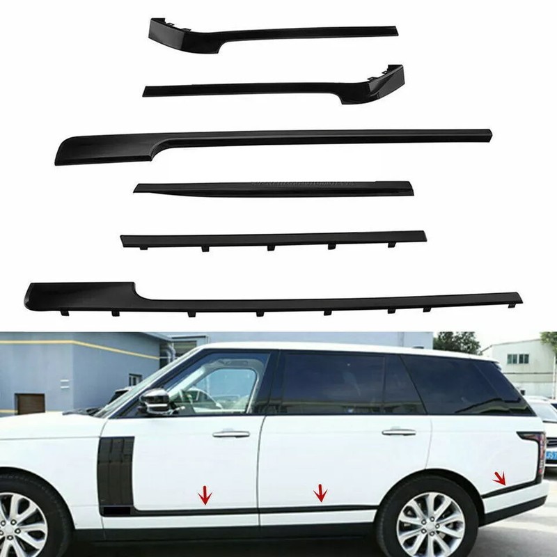 Door Side Body Molding Trim Strip Kits For Range Rover L405 2013-2022 6PCS USA gallery