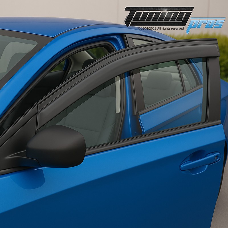 For Ford Edge 2007-2014 Smoke Out-Channel Window Rain Guards Visor 4pcs Set
