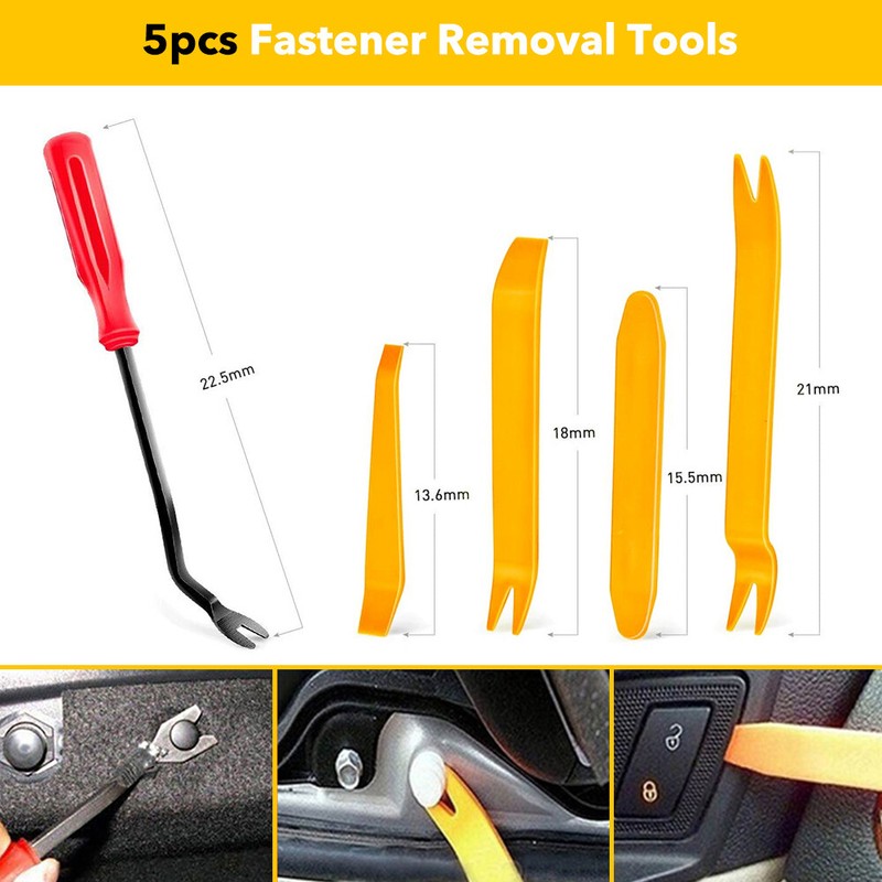 Car 415pcs Retainer Rivets Plastic Fastener Fender Push Pin Clips Bumper Trim gallery