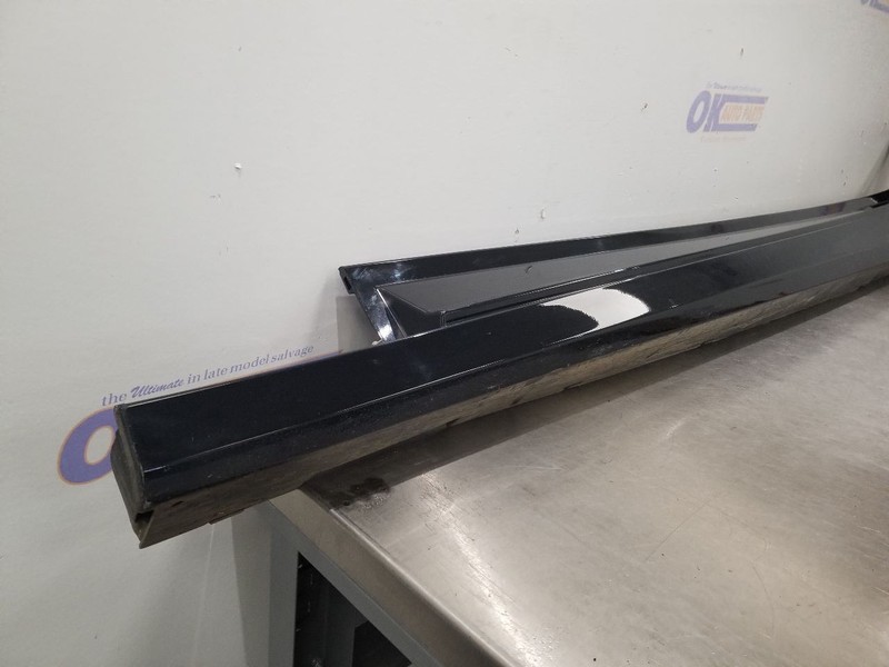 18 CADILLAC CTS-V ROCKER PANEL MOULDING SIDE SKIRT LEFT DRIVER BLACK gallery