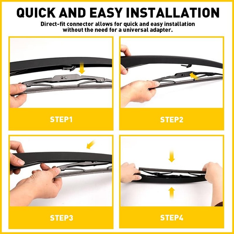 1-10Set For Chevrolet Equinox 2010-17 Rear Wiper Arm&Blade Replacement 84059856 gallery