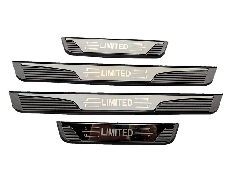 For 2023 Toyota bZ4X Car Accessories Exterior Door Sill Protector Scuff Plate