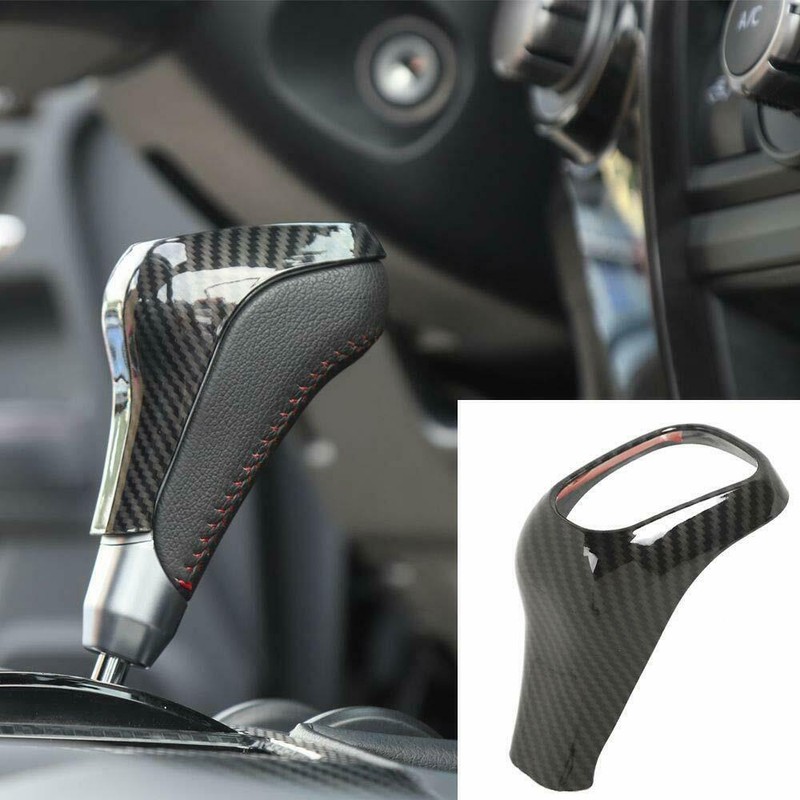 Interior Center Gear Shift Head Knob Cover Trim ABS For 4runner TRD 2010+ Carbon gallery